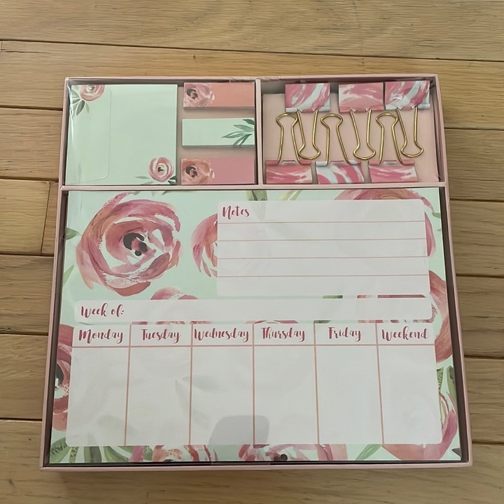 Floral lady jayne ltd note organizer